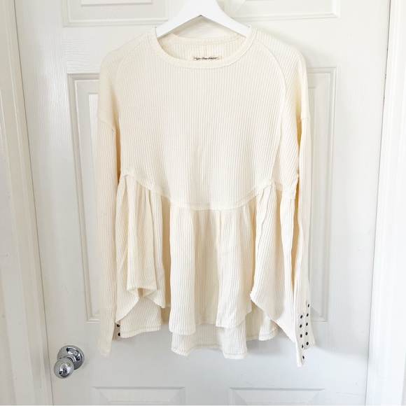 NEW Free People We The Free Oh My Babydoll Nilla Cream Medium - Picture 4 of 12